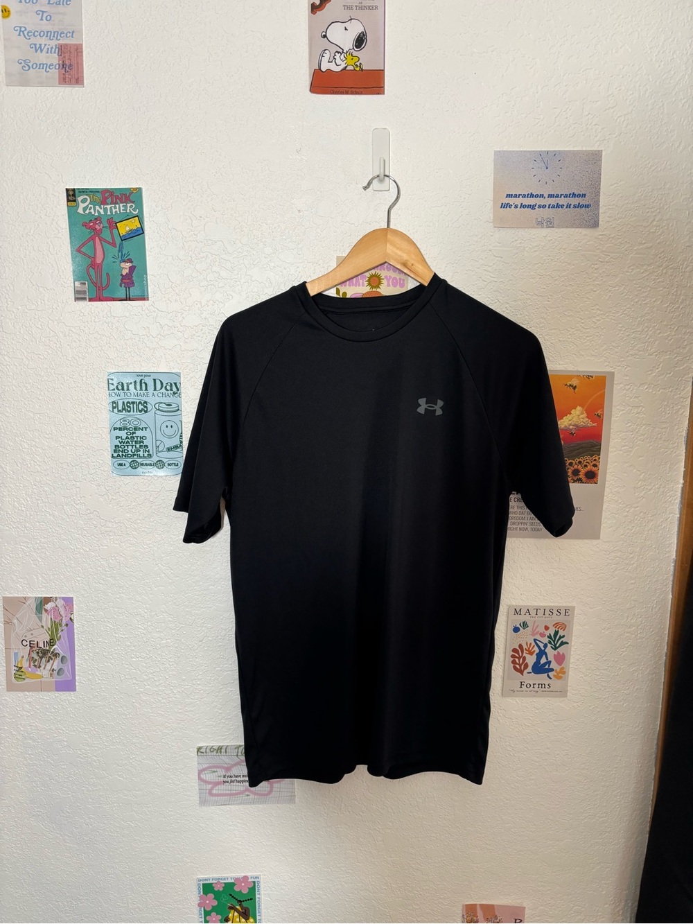 Under Armour Black Short Sleeve Performance Tee